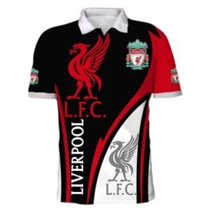 Liverpool FC Black Red Special Polo Shirt LV1010