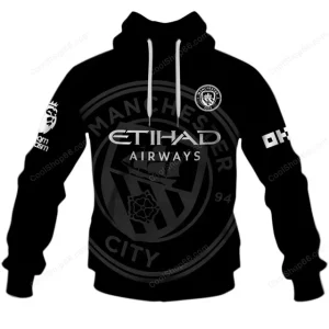 Manchester City F.C Monochrome Style Shirts MC 5005