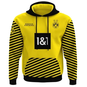 Limited Edition Ballspielverein Borussia 09 e. V. Dortmund 1&1 2025 Design-Hoodie V3 BVB2003