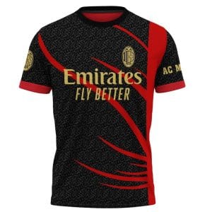 Maglia da calcio dell'Associazione Calcio Milan - design commemorativo in edizione limitata AC20-Maglietta