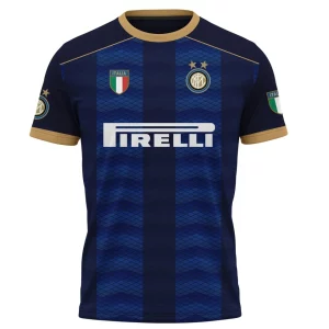 Maglia da calcio dell'Football Club Internazionale Milano - versione home dal design limitato della stagione 24-25 INT30-Maglietta
