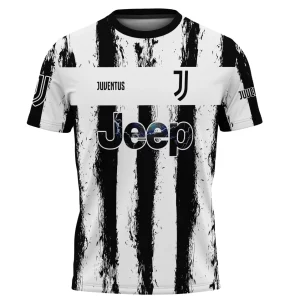 Maglia da calcio del club Juventus Torino - versione dal design limitato JUV1002 -Maglietta