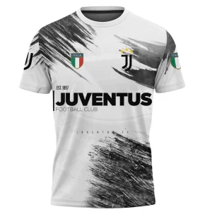 Maglia da calcio del club Juventus Torino - versione dal design limitato JUV1005-Maglietta